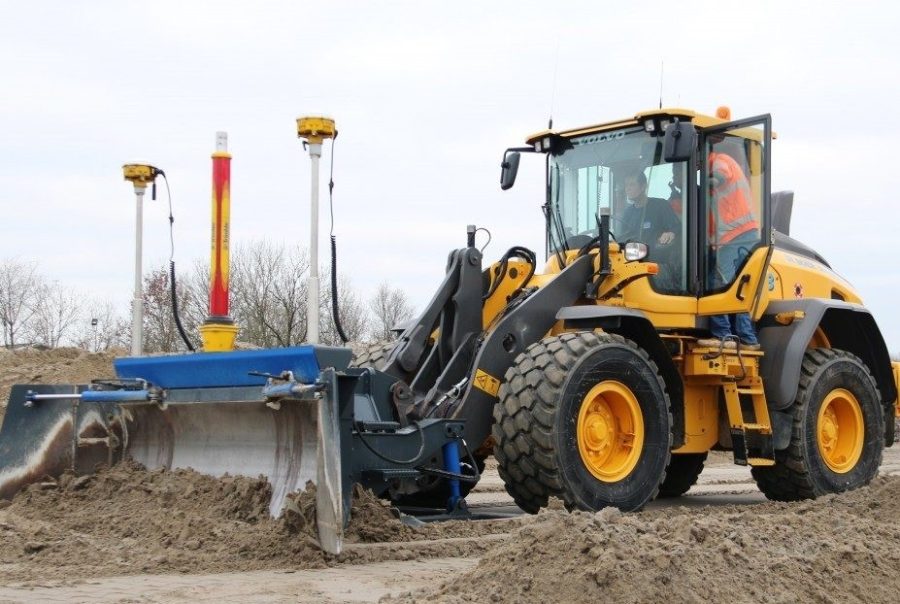 Powerblade met Trimble GNSS-besturing