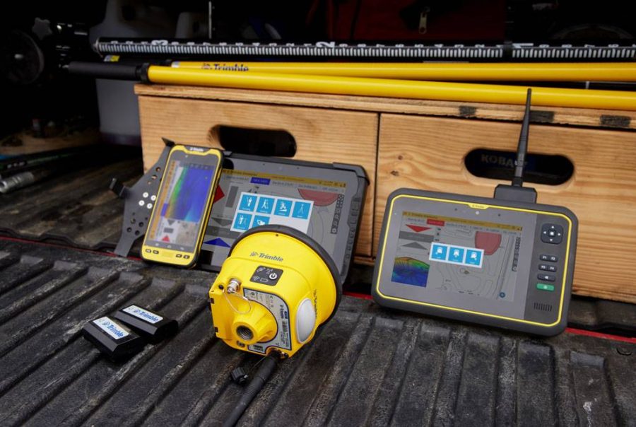Trimble Siteworks-controllers en R780-ontvanger