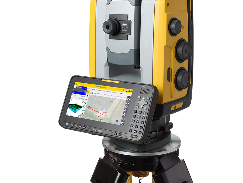 Trimble T70 op een Trimble SPS total station